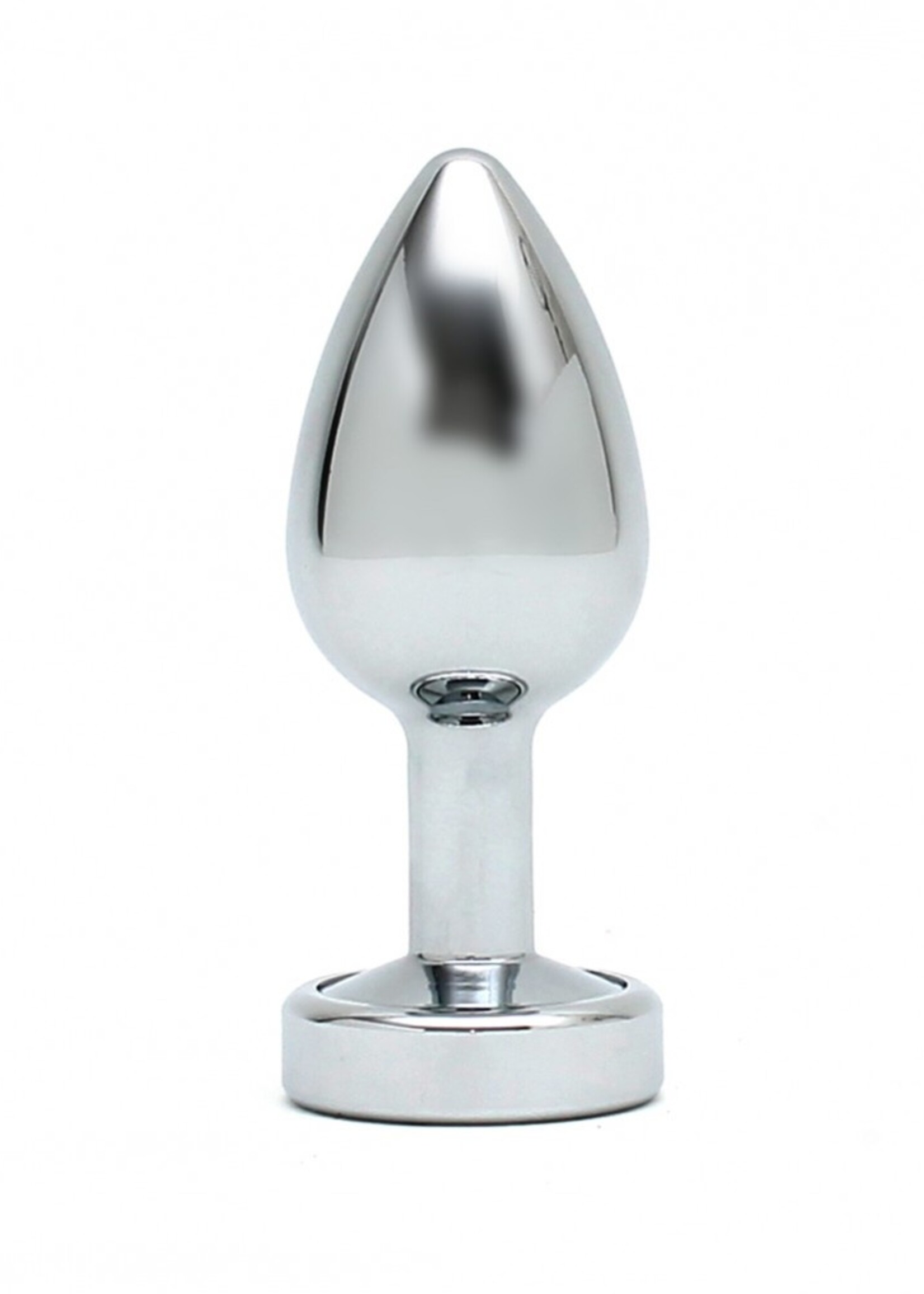 Rimba Toys Pisa - Butt Plug avec Lumières LED - Argent