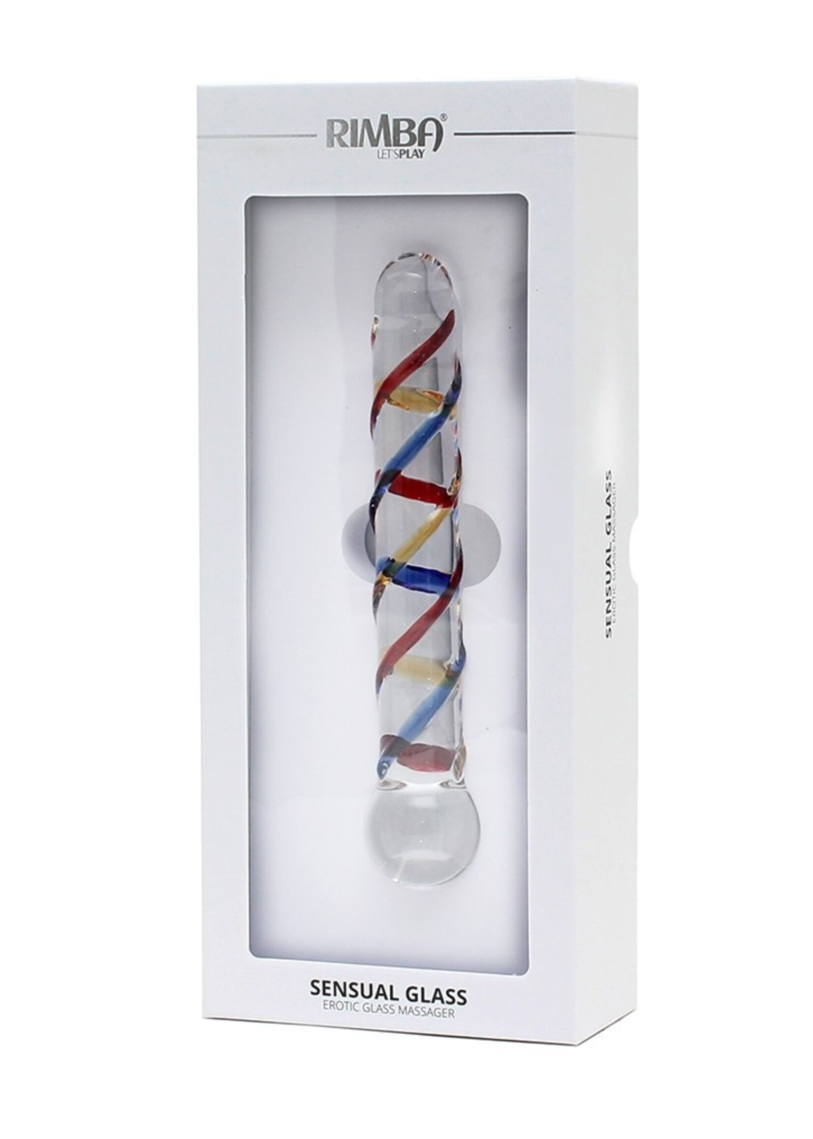 Rimba Sensual Glass Rachella - Ø 3.4 x 18 cm - Glasdildo