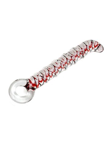 Rimba Sensual Glass Sammy - Glass Dildo - Ø  2 x 17.5 cm