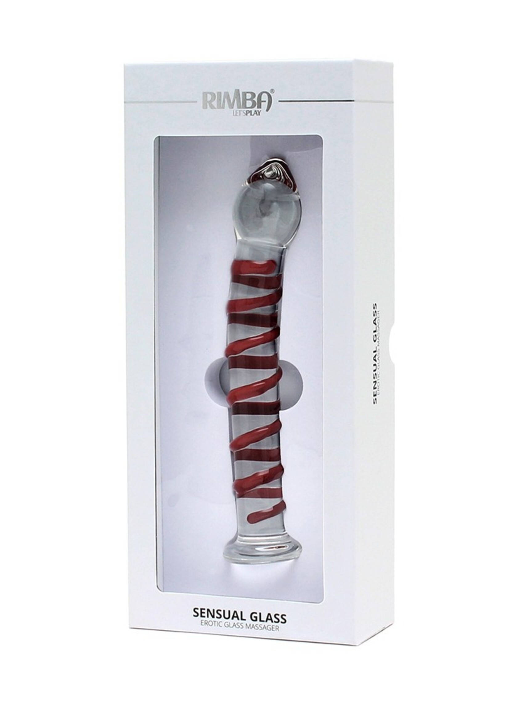 Rimba Sensual Glass Ursula - Glass Dildo - Ø 3.4 x 19 cm