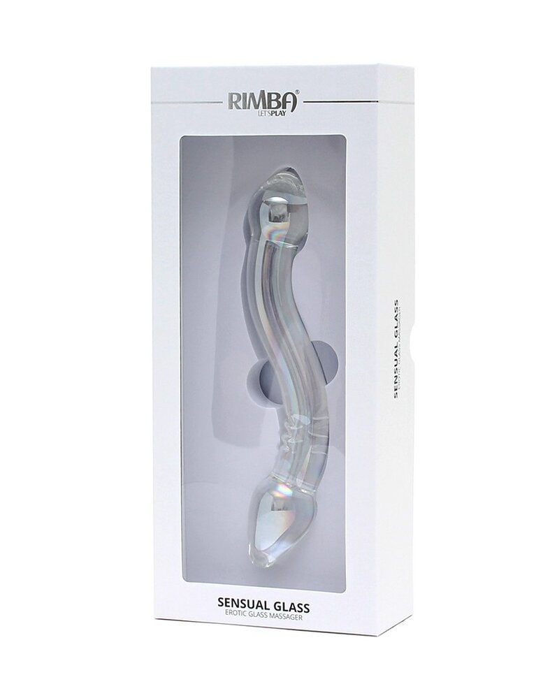 Rimba Sensual Glass Rimba Sensual Glass - Valeria - Glass Dildo - Ø 3 - 3.3 x 19 cm