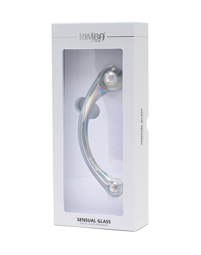 Rimba Sensual Glass Wanda - Glass Dildo - Ø 2.5 - 3.5 x 18 cm