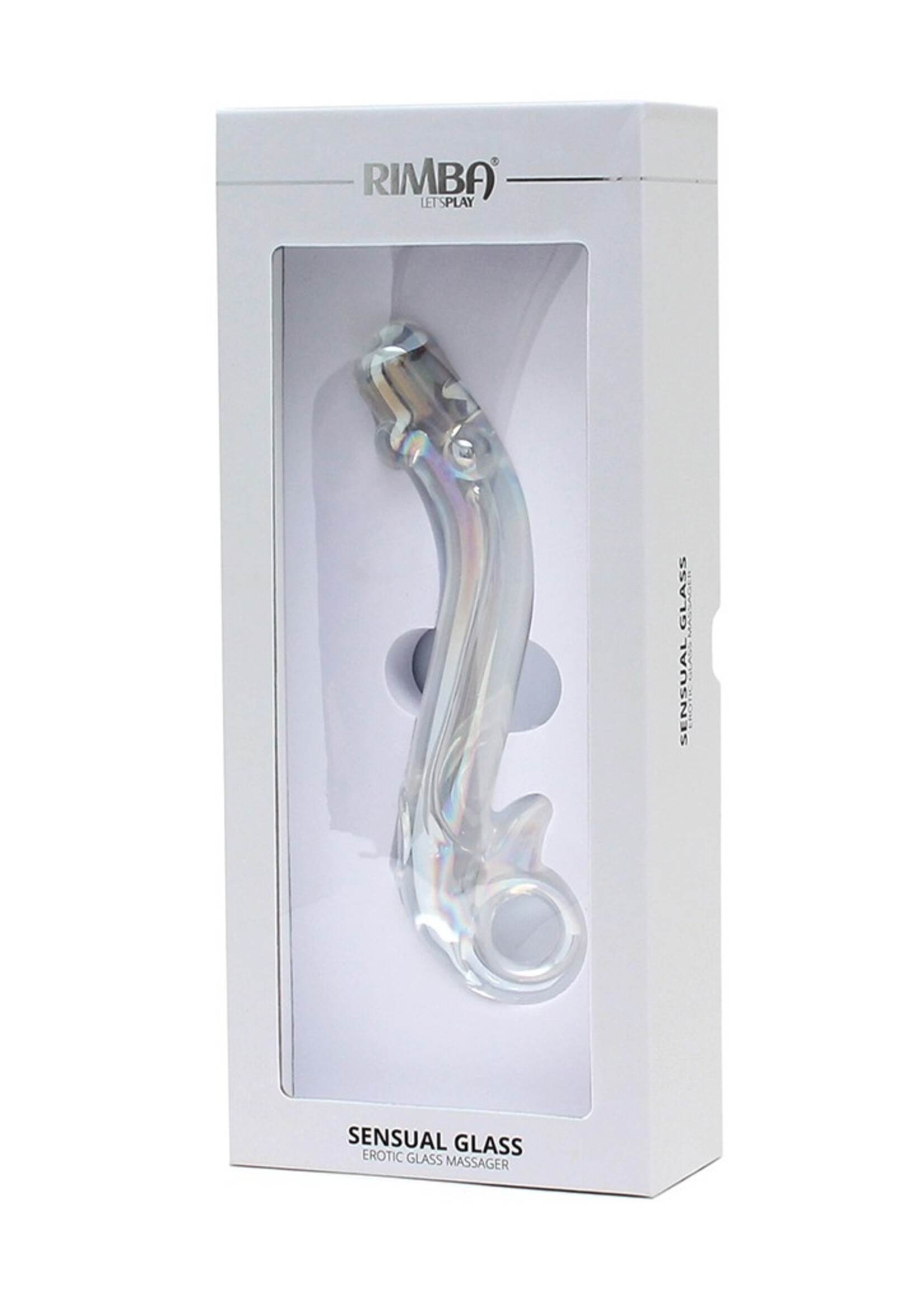 Rimba Sensual Glass Yada - Glass Dildo - Ø 2.6 x 17.5 cm
