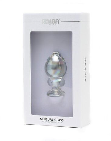 Rimba Sensual Glass Zelda - Ø 4,4 x 8,7 cm - glazen dildo Rimba Sensual Glass Zelda - Ø 4,4 x 8,7 cm - glazen dildo