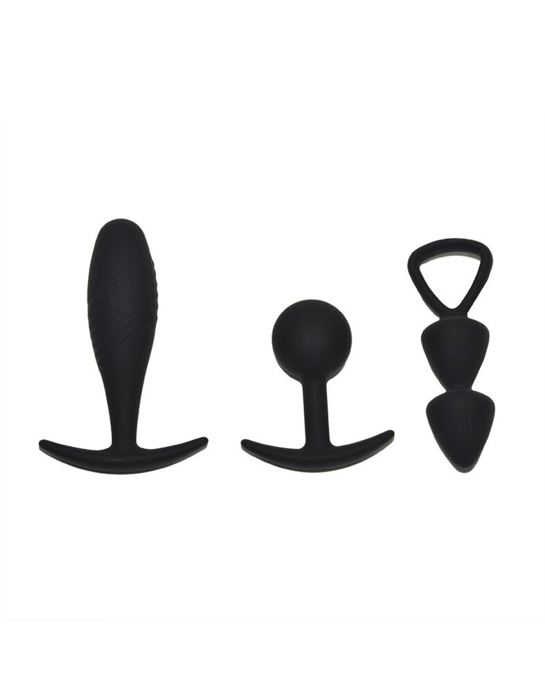 Rimba Toys Rimba Toys - Basel - Buttplug-Set Gr. S - Schwarz
