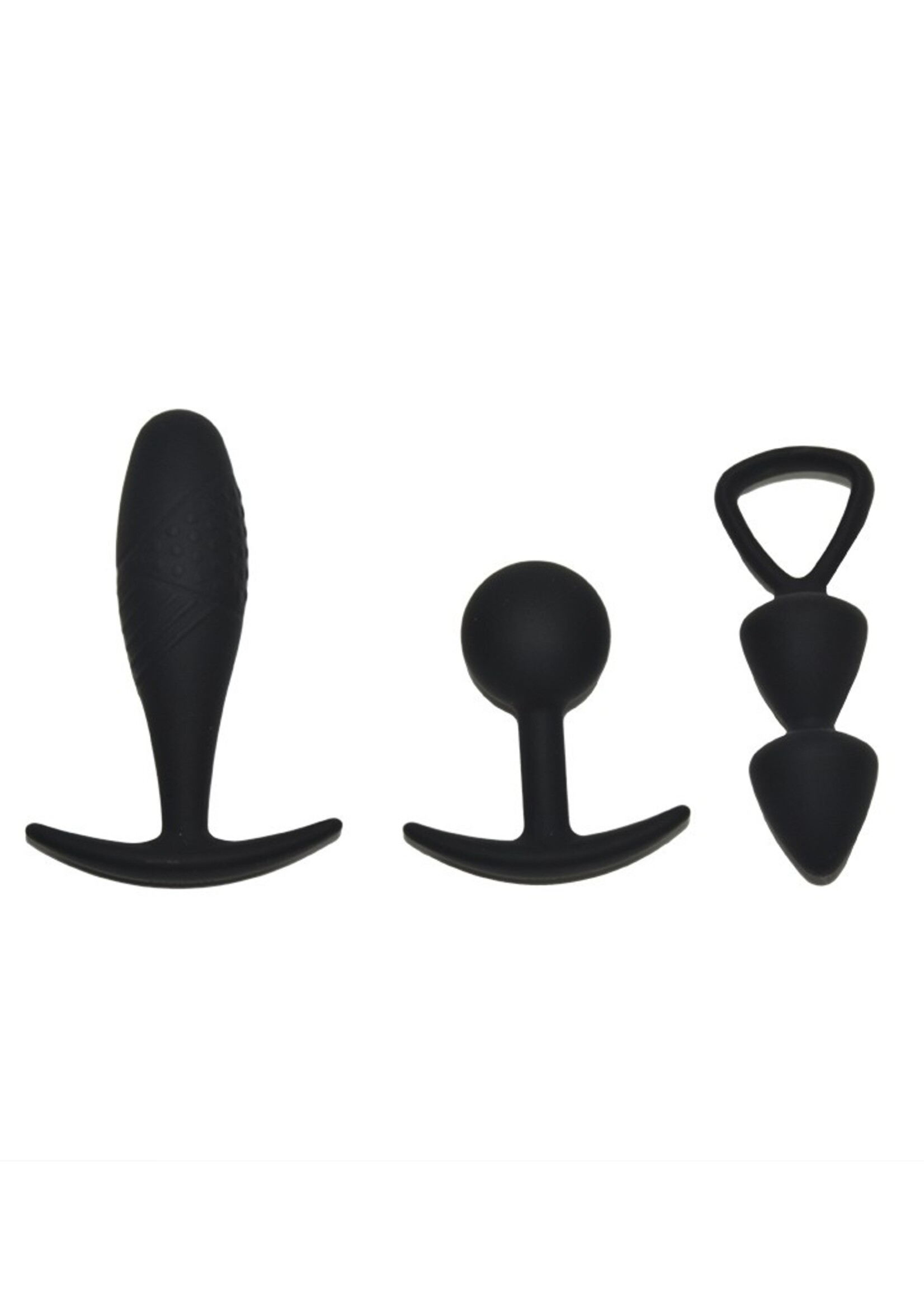 Rimba Toys Basel – Anale plugset S 6,9-10,2 cm Ø2,8-3,2 cm