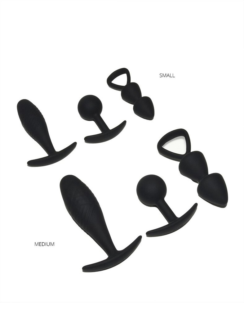 Rimba Toys Basel – Analplug-Set M 7,2–12 cm Ø3,4–3,5 cm