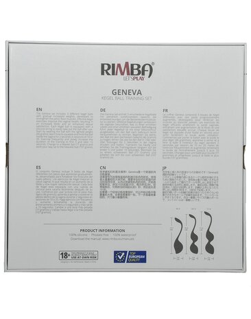 Rimba Toys Geneva – Kegel Balls Trainingsset mit Trainingsgewichten