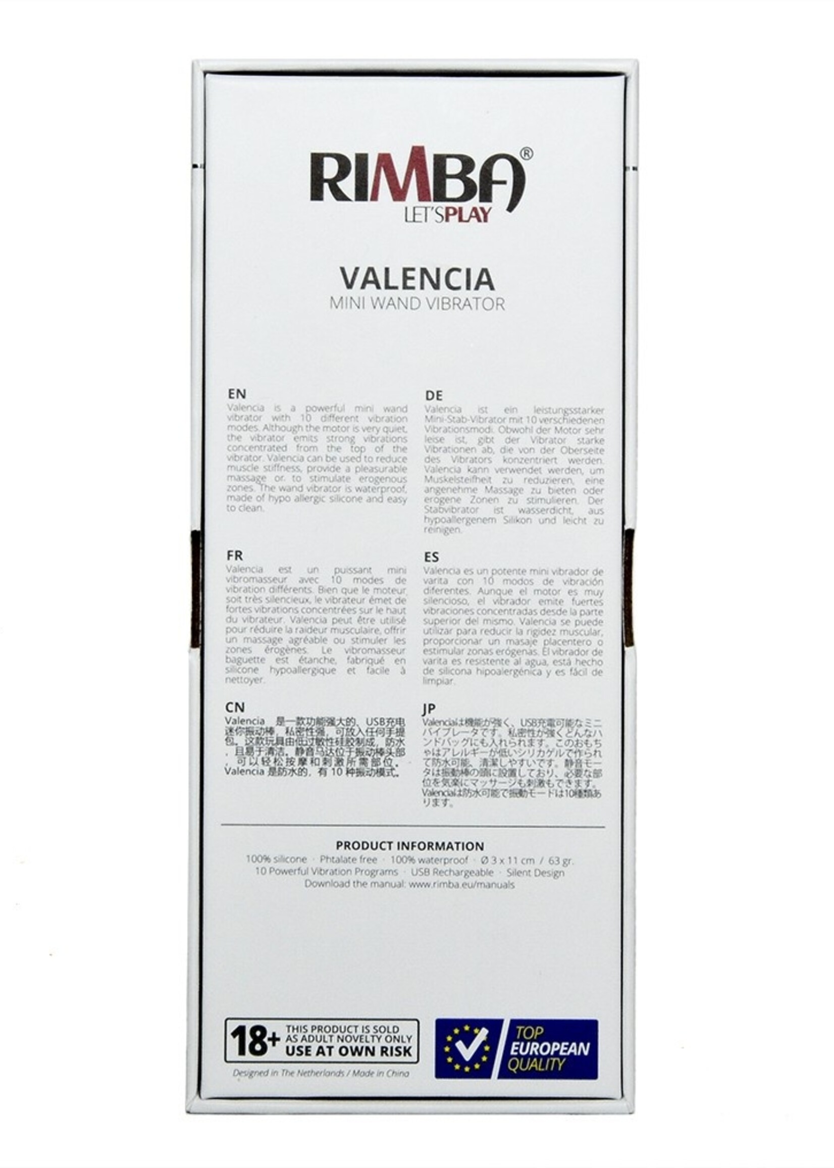 Rimba Toys Valencia – Clitorisvibrator