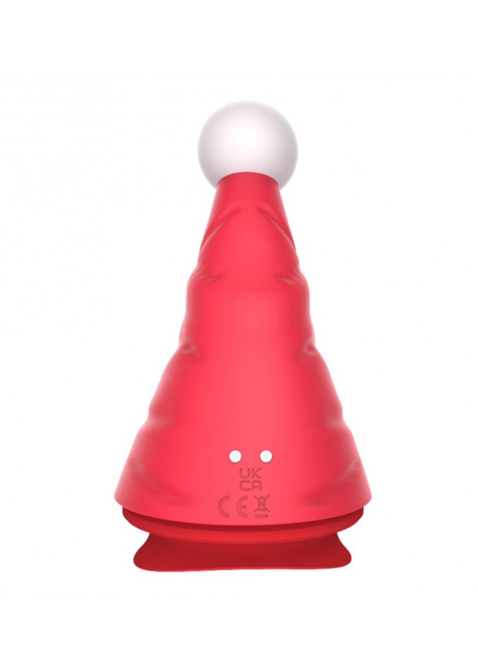 Rimba Toys Rimba - Naughty Hat - Vibromasseur de Noël avec stimulateur clitoridien