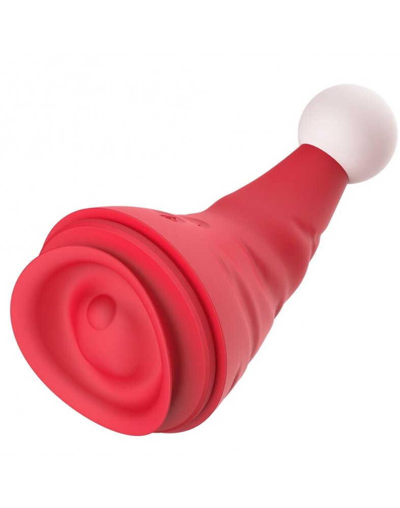 Rimba Toys Rimba - Naughty Hat - Weihnachtsvibrator mit Klitorisstimulator Rimba Toys Rimba - Naughty Hat - Weihnachtsvibrator mit Klitorisstimulator