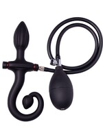 Rimba Latex Play Plug Anal Gonflable avec Poignée et Pompe