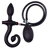 Rimba Latex Play Opblaasbare anaalplug met handvat en pomp - Zwart Rimba Latex Play Opblaasbare anaalplug met handvat en pomp - Zwart