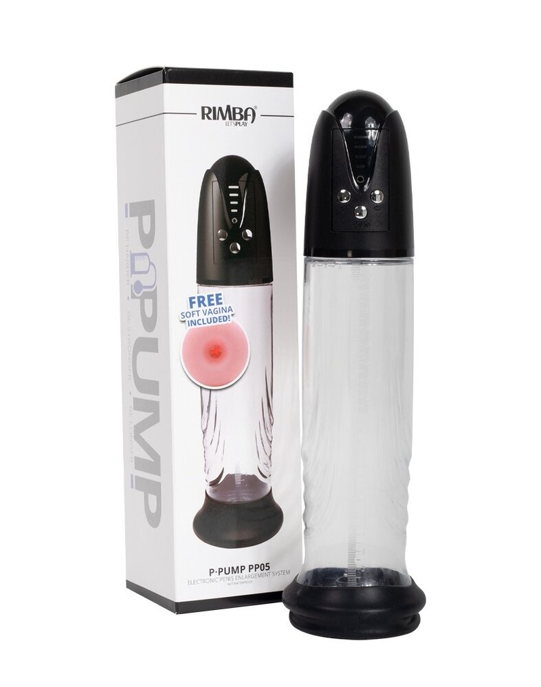 Rimba P-Pump Rimba P-Pump - P-Pump PP05 - Electronic Penis Enlarger with Vagina Sleeve