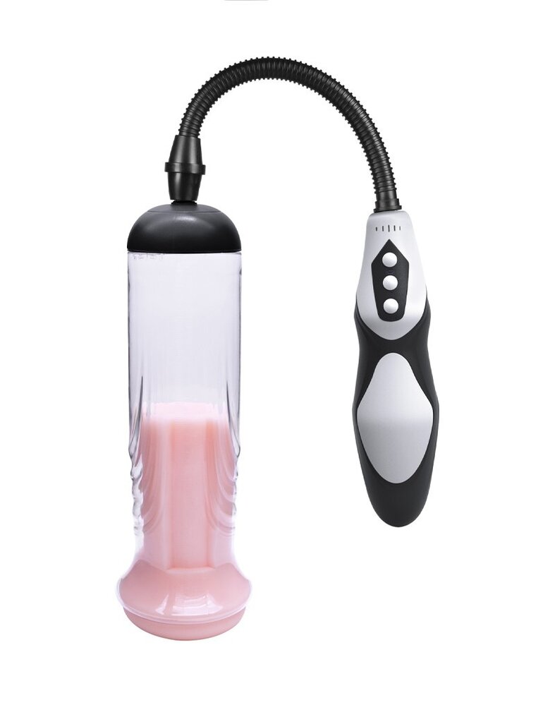 Rimba P-Pump P-Pump PP06 - Agrandisseur de pénis avec télécommande et gaine vaginale - Noir