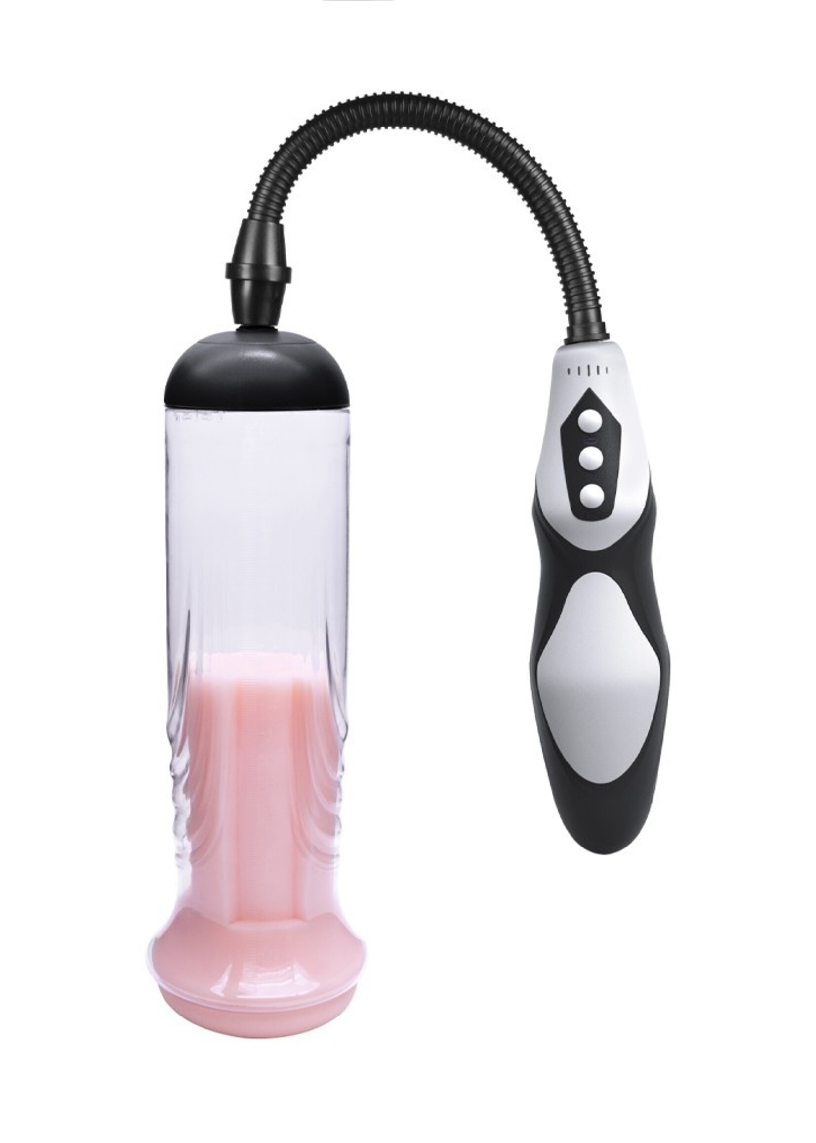 Rimba P-Pump P-Pump PP06 - Agrandisseur de pénis avec télécommande et gaine vaginale - Noir