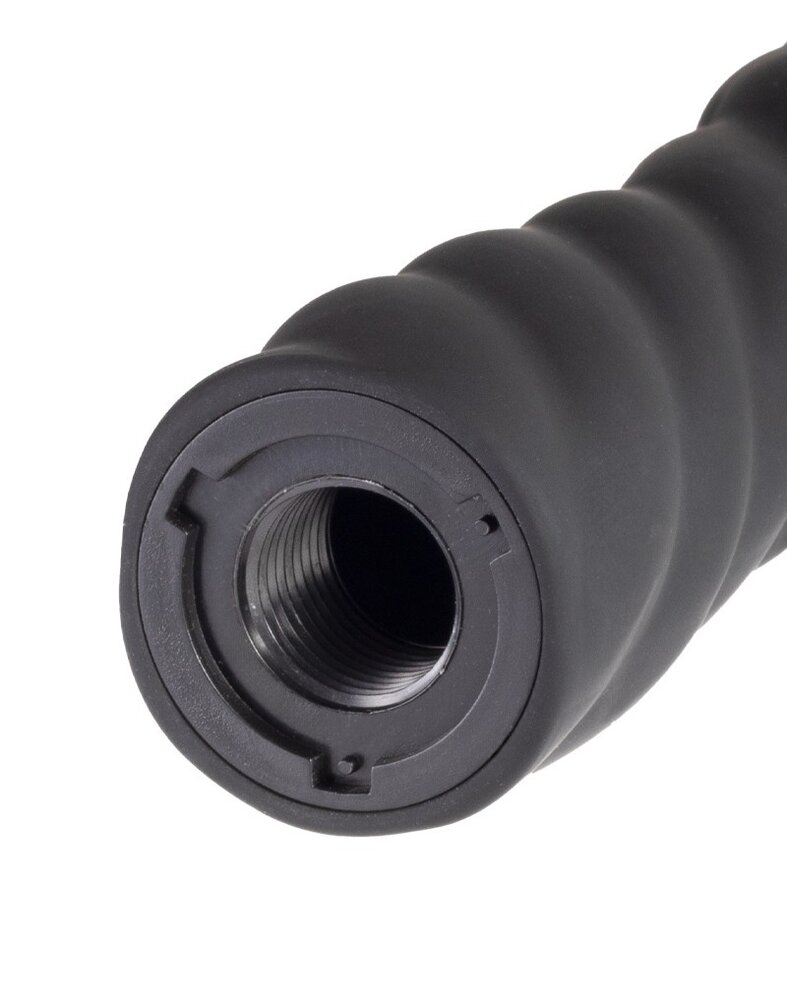 Rimba Latex Play Rimba verwisselbare dildo voor strap-on - Zwart - Ø3,4 x 16 cm