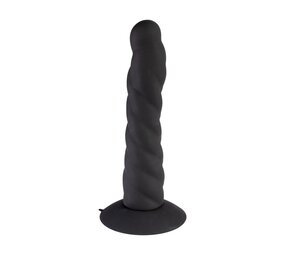 Rimba Latex Play Gode interchangeable pour Strap-on - ventouse - 17,5 cm