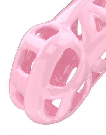 Rimba P-Cage PC01 - Kuisheidsgordel met 5 ringen - Roze