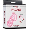 Rimba P-Cage PC02 - Kuisheidsgordel met 5 ringen - Roze