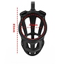 Rimba P-Cage PC02 – Cage de chasteté noire pour homme