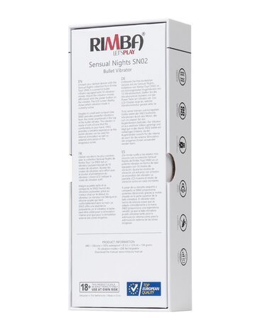 Rimba Toys Sensuele Nachten SN02 – Clitoris vibrator