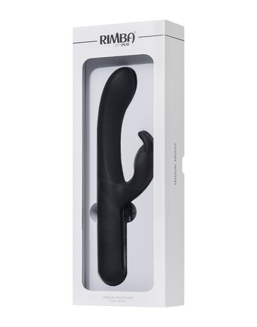 Rimba Toys Rimba Toys - Sensual Nights SN03 - Rabbit Vibrator - Black Rimba Toys Rimba Toys - Sensual Nights SN03 - Rabbit Vibrator - Black