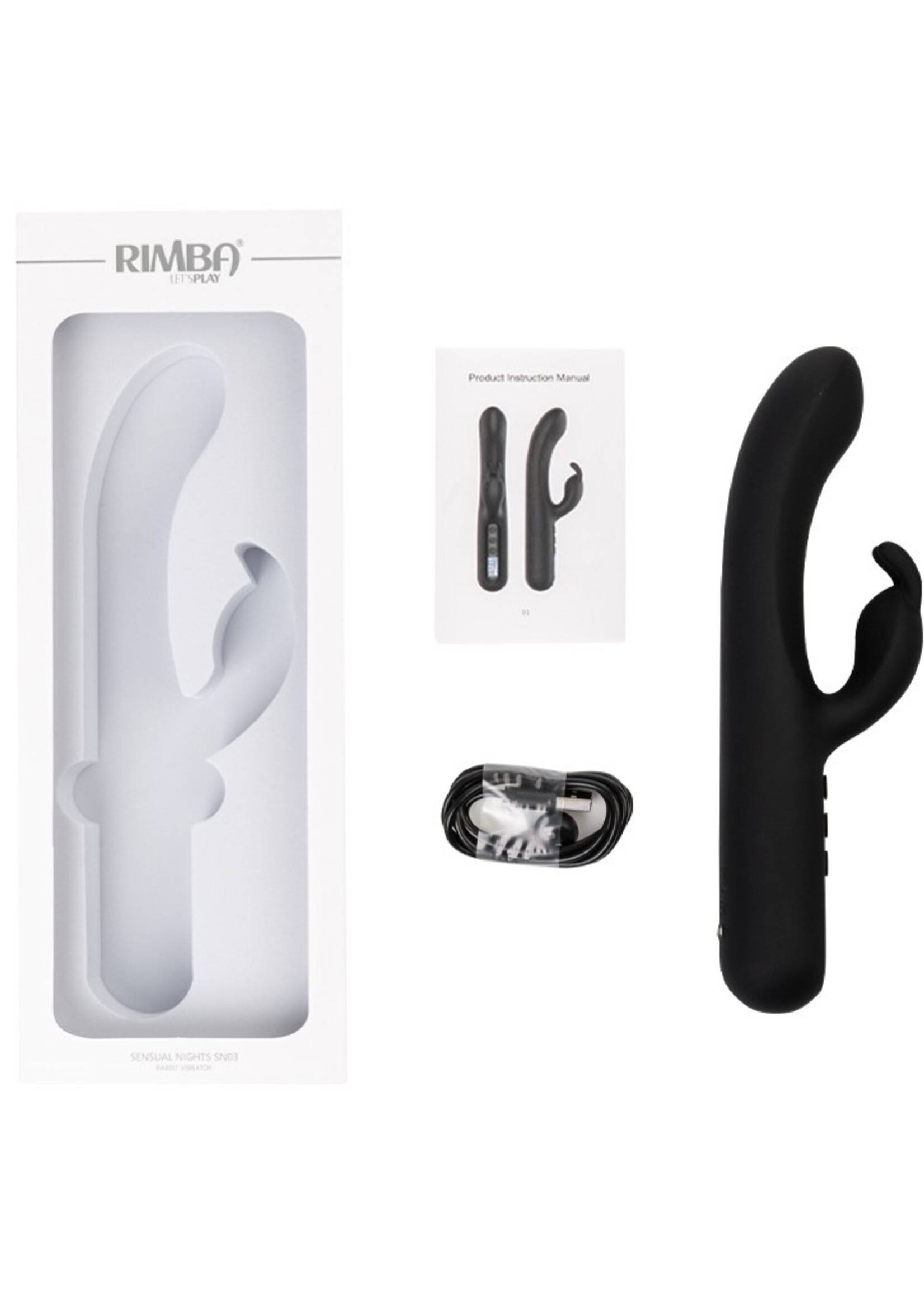 Rimba Toys Sensual Nights SN03 – Rabbit Vibrator G-Punkt Stimulation