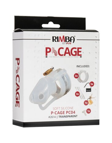 Rimba P-Cage P-Cage PC04 - Cage à pénis - Transparente Rimba P-Cage P-Cage PC04 - Cage à pénis - Transparente