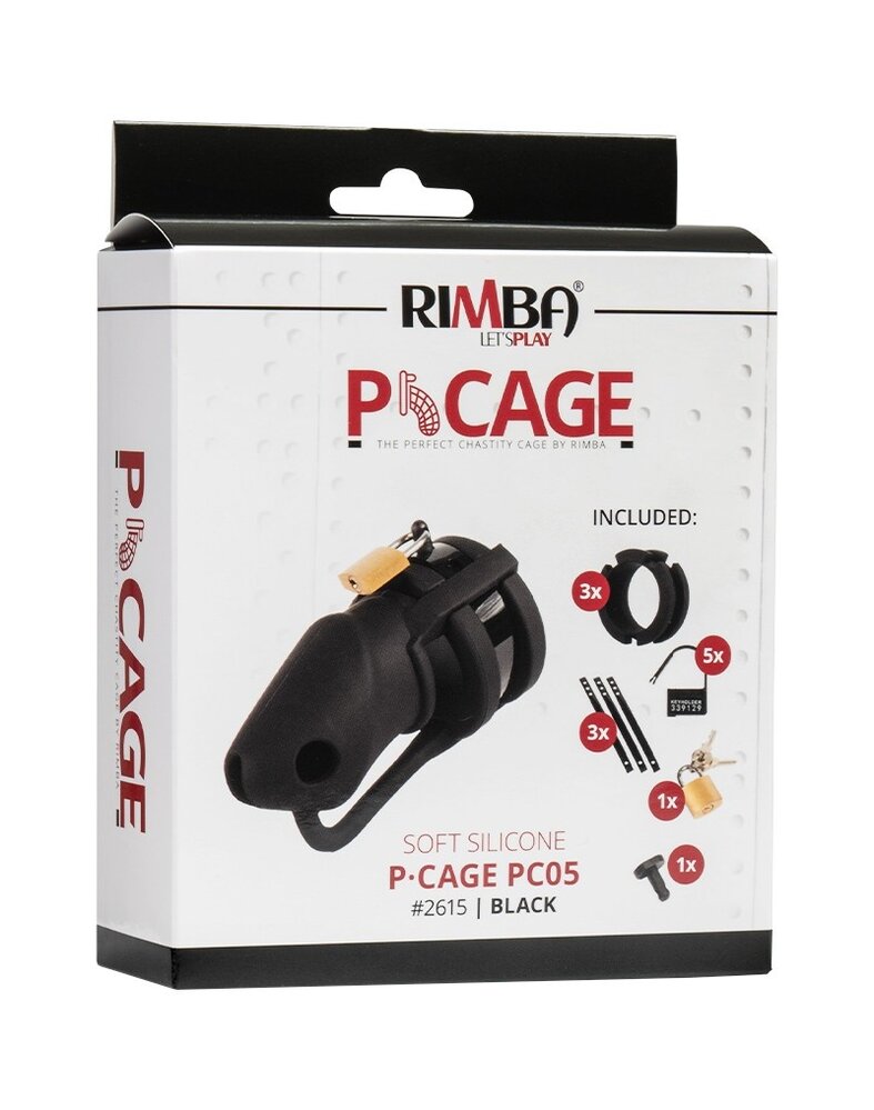 Rimba P-Cage Rimba P-Cage - P-Cage PC05 - Penis Cage - Black