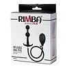 Rimba Latex Play Plug anal gonflable avec double ballon et pompe - Noir Rimba Latex Play Plug anal gonflable avec double ballon et pompe - Noir