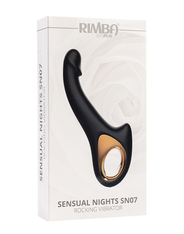 Rimba Toys Sensual Nights SN07 - Rocking Vibrator - Noir Rimba Toys Sensual Nights SN07 - Rocking Vibrator - Noir