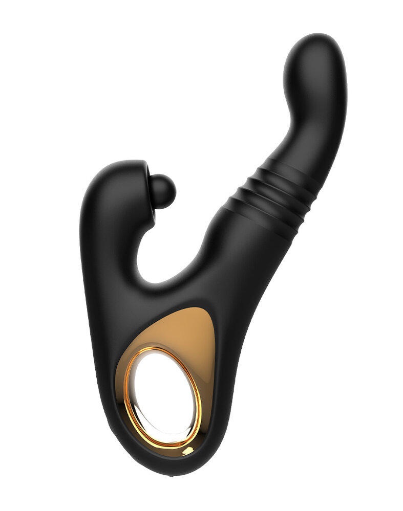Rimba Toys Rimba Toys - Sensual Nights SN08 - Multifunction Vibrator - Black Rimba Toys Rimba Toys - Sensual Nights SN08 - Multifunction Vibrator - Black