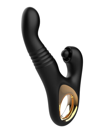 Rimba Toys Rimba Toys - Sensual Nights SN08 - Multifunction Vibrator - Black Rimba Toys Rimba Toys - Sensual Nights SN08 - Multifunction Vibrator - Black
