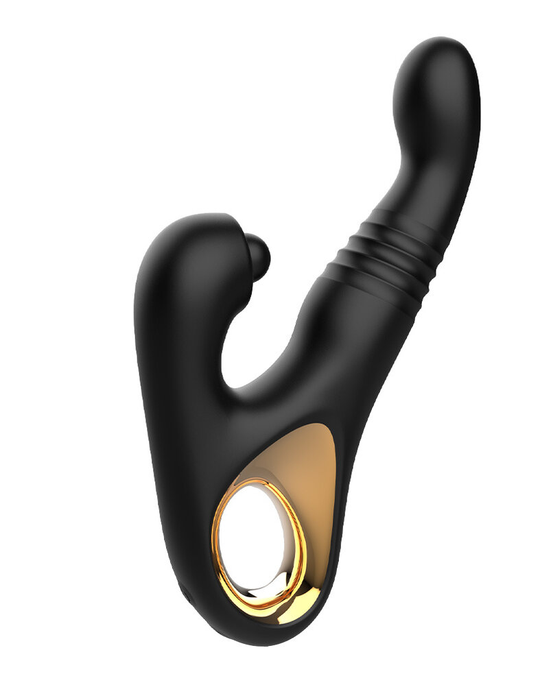 Rimba Toys Rimba Toys - Sensual Nights SN08 - Multifunction Vibrator - Black Rimba Toys Rimba Toys - Sensual Nights SN08 - Multifunction Vibrator - Black