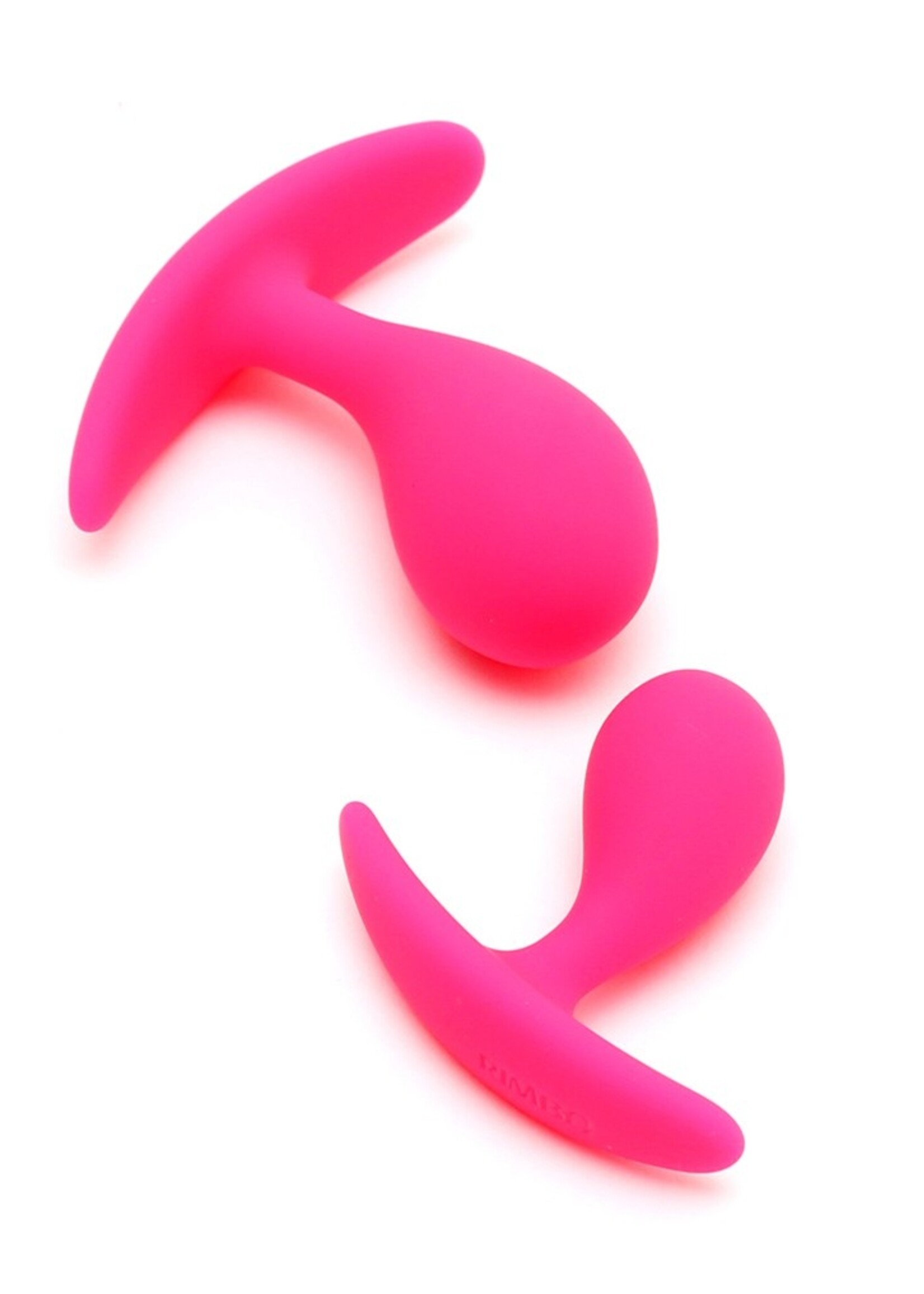 Rimba Toys Copenhagen anal plugs - 2.7 x 6.5 x 7 cm / 2.2 x 6.2 x 5.3 cm