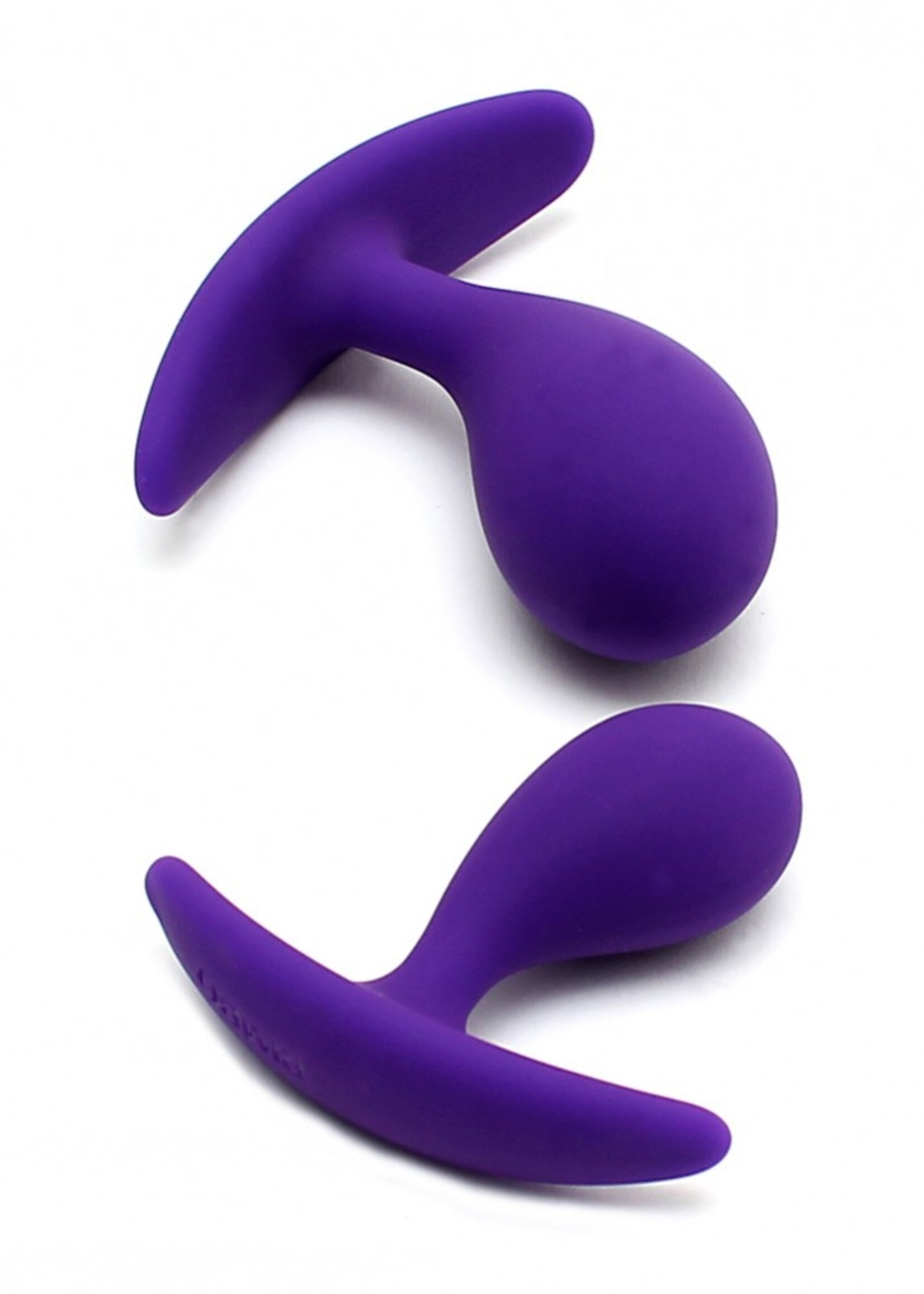 Rimba Toys Copenhagen anal plugs - 2.7 x 6.5 x 7 cm / 2.2 x 6.2 x 5.3 cm