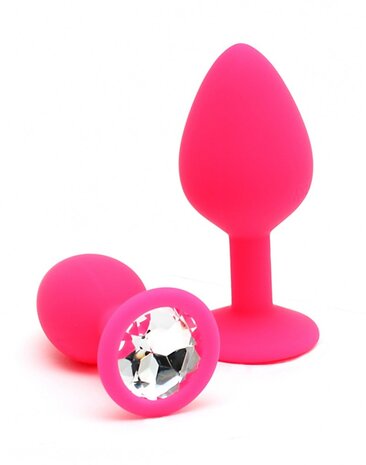 Rimba Toys Rimba - Berlin - Bling Buttplug Duo set - Ø 2.8 x 7.2 / Ø 3.8 x 8 cm