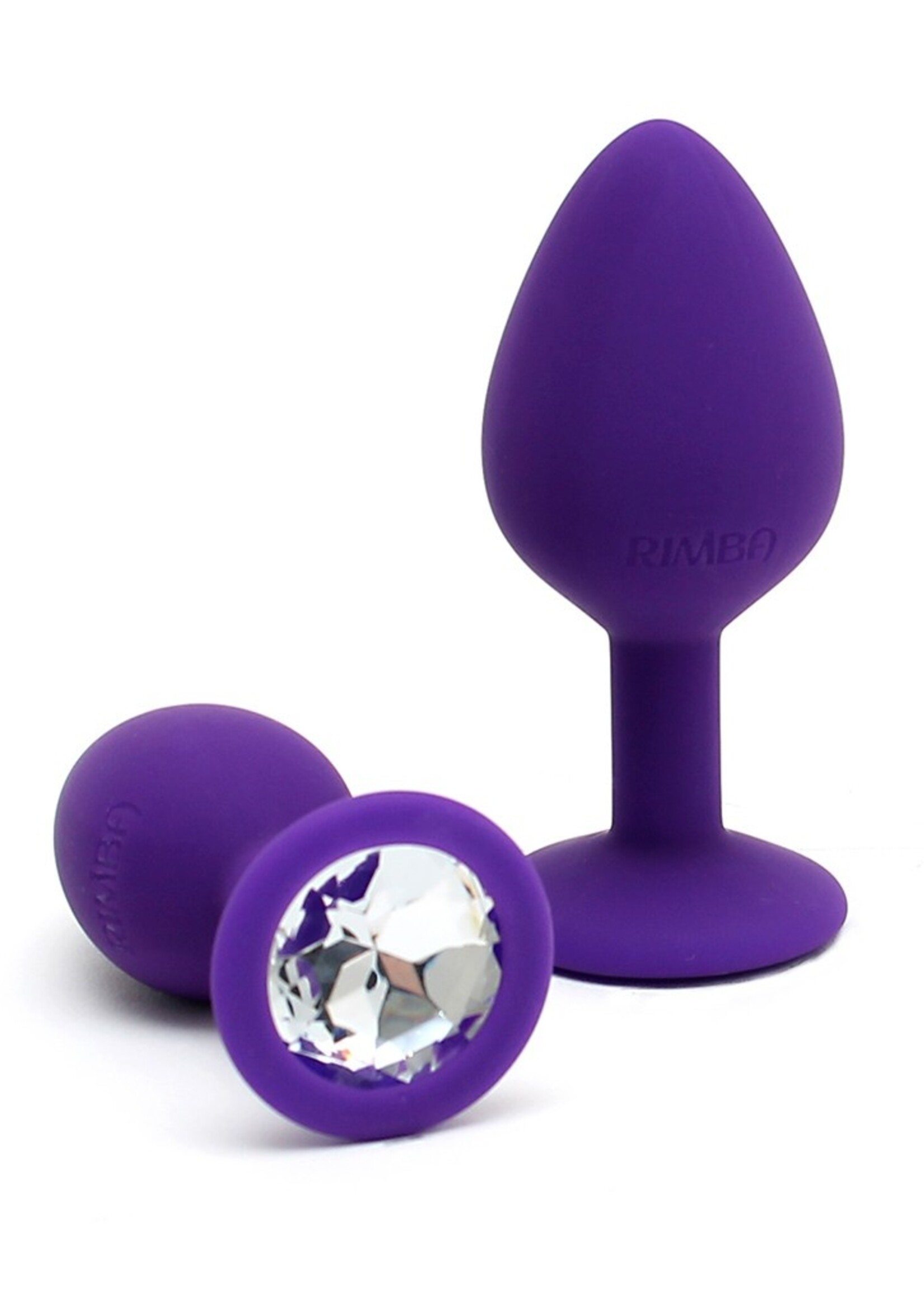 Rimba Toys Berlijn – Anale plug duo set Ø2,8-3,8 cm, 7,2-8 cm