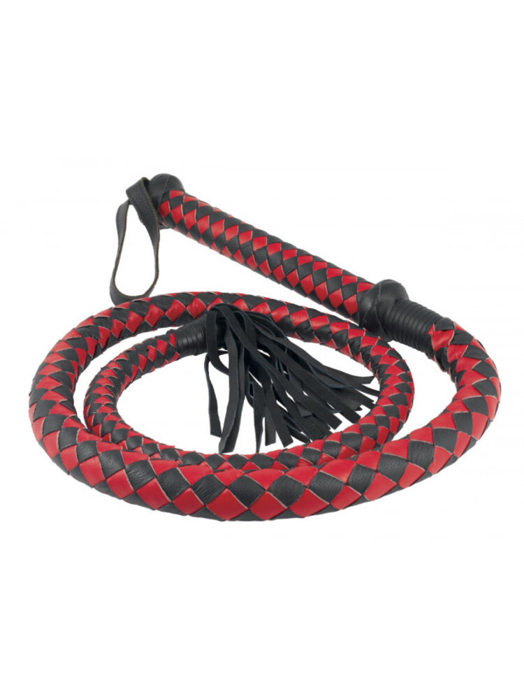 Rimba Bondage Play Rimba Arabian Bondage Whip – 170cm | In black or red-black Rimba Bondage Play Rimba Arabian Bondage Whip – 170cm | In black or red-black
