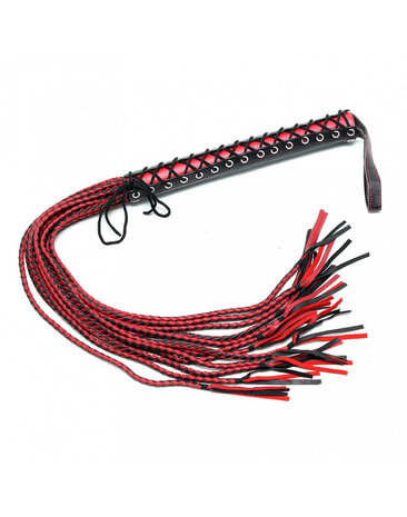 Rimba Bondage Play peitsche mit 12 geflochtenen Strängen | 90 cm Rimba Bondage Play peitsche mit 12 geflochtenen Strängen | 90 cm