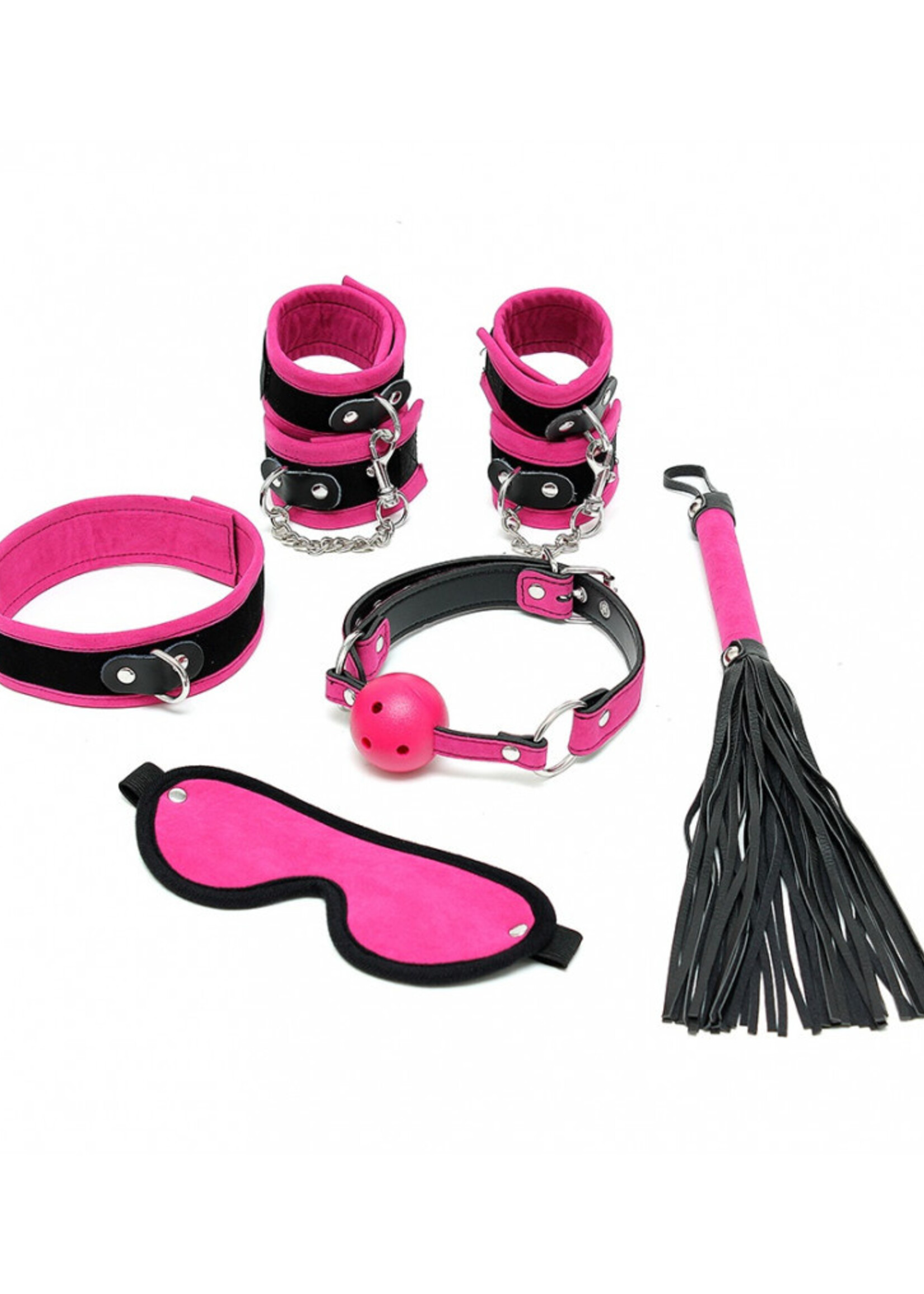 Rimba Bondage Play Soft bondage Anfänger Set mit Velkroband (6-teilig)