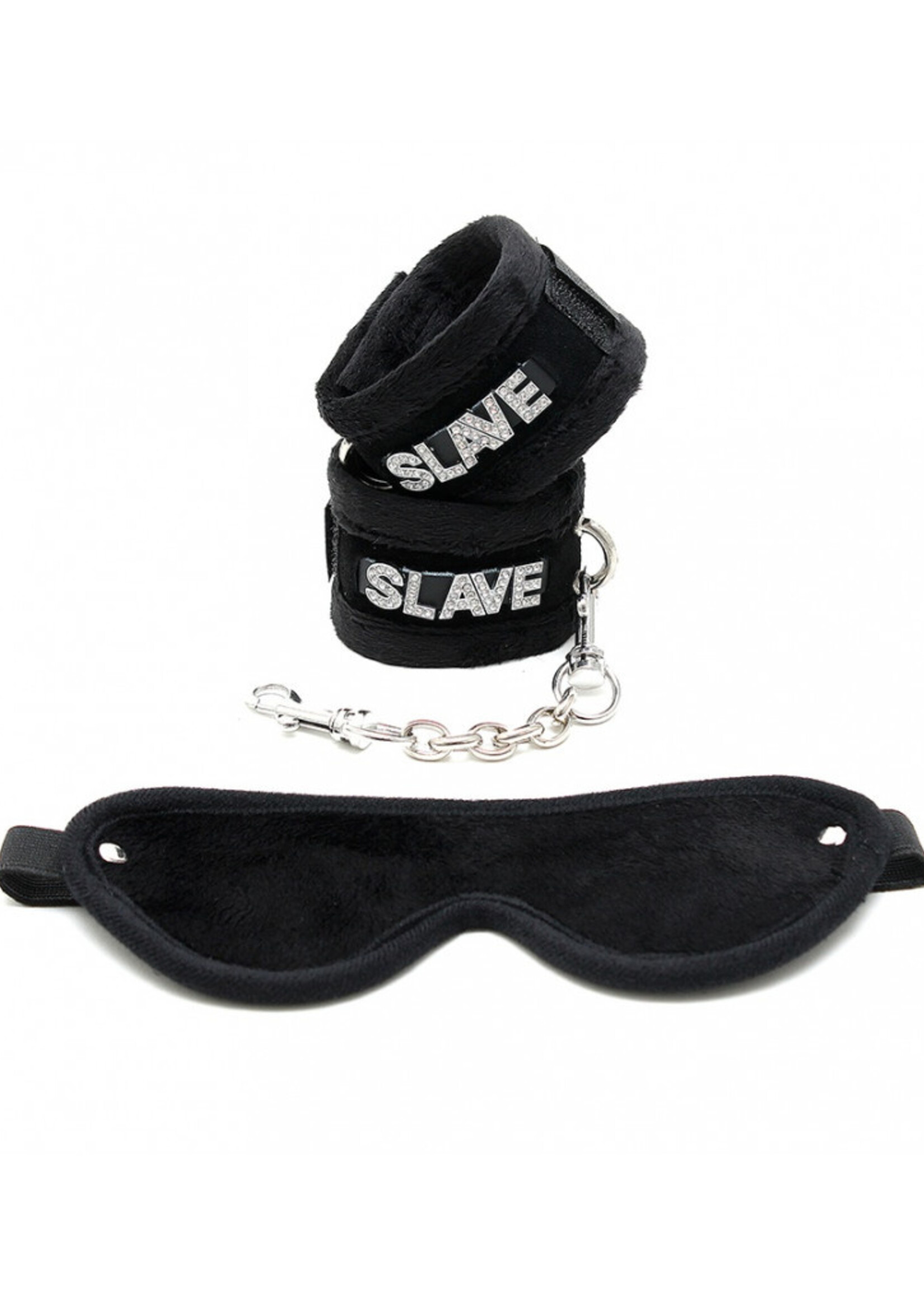 Rimba Bondage Play Zachte bondage set – SLAVE (3-delig) | Verleidelijk & Stijlvol