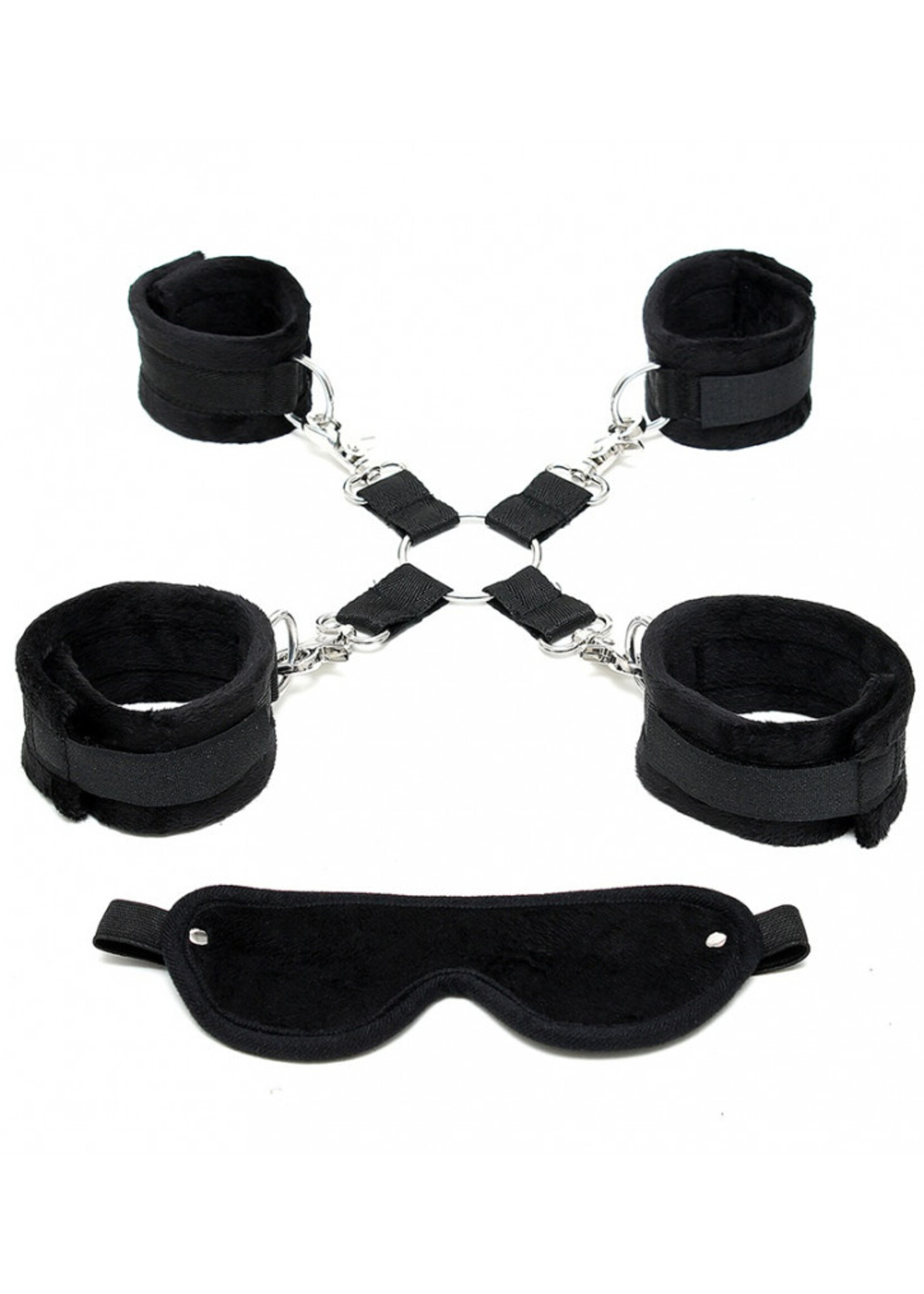 Rimba Bondage Play Zachte bondage set – 6-delig | Sensuele bondage spelletjes