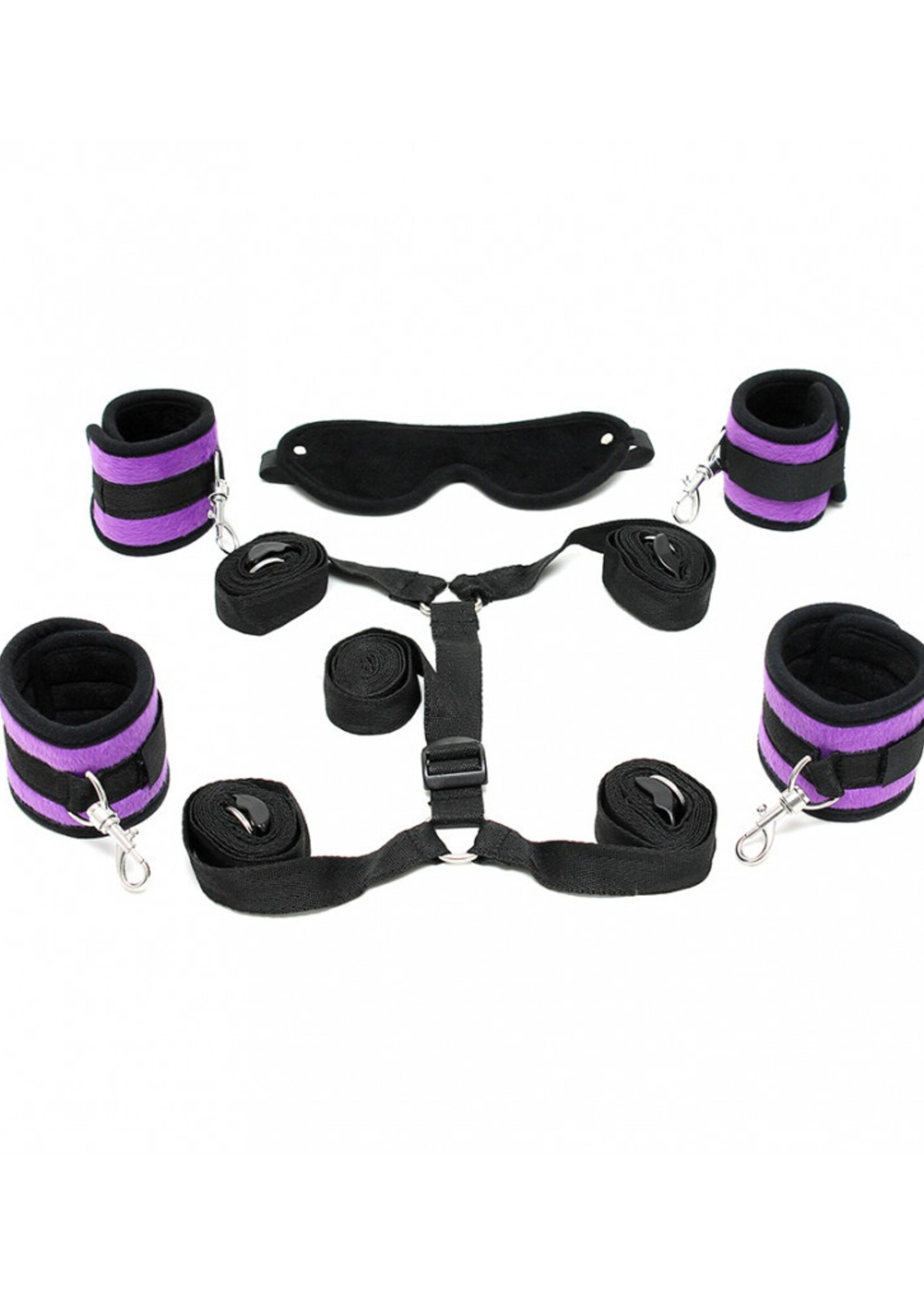 Rimba Bondage Play Soft Bondage Set – Ensemble de bondage sous le lit