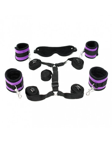 Rimba Bondage Play Soft Bondage Set – Ensemble de bondage sous le lit Rimba Bondage Play Soft Bondage Set – Ensemble de bondage sous le lit