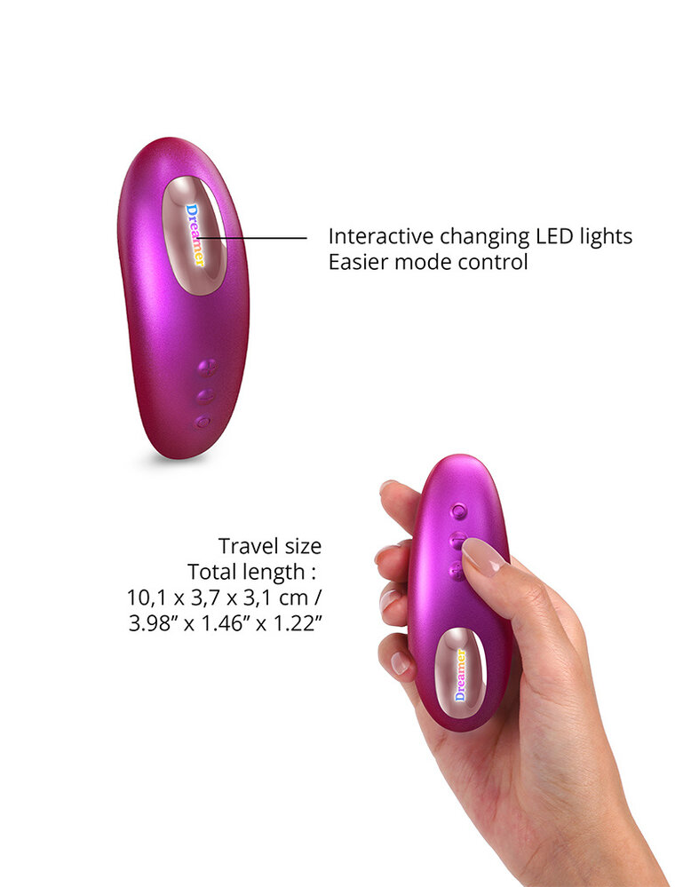 Love to Love Dreamer - Drukgolfvibrator met afstandsbediening Love to Love Dreamer - Drukgolfvibrator met afstandsbediening