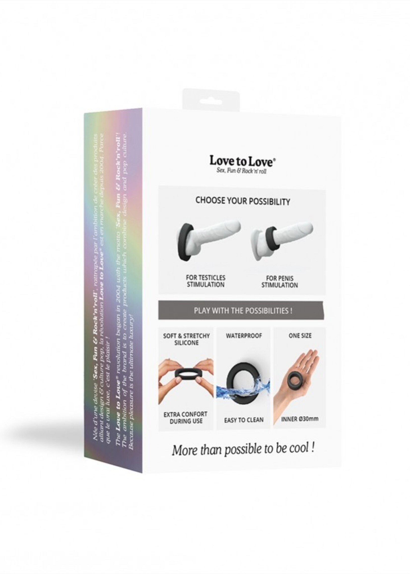 Love to Love Coole ring - Penisring Ø3 cm