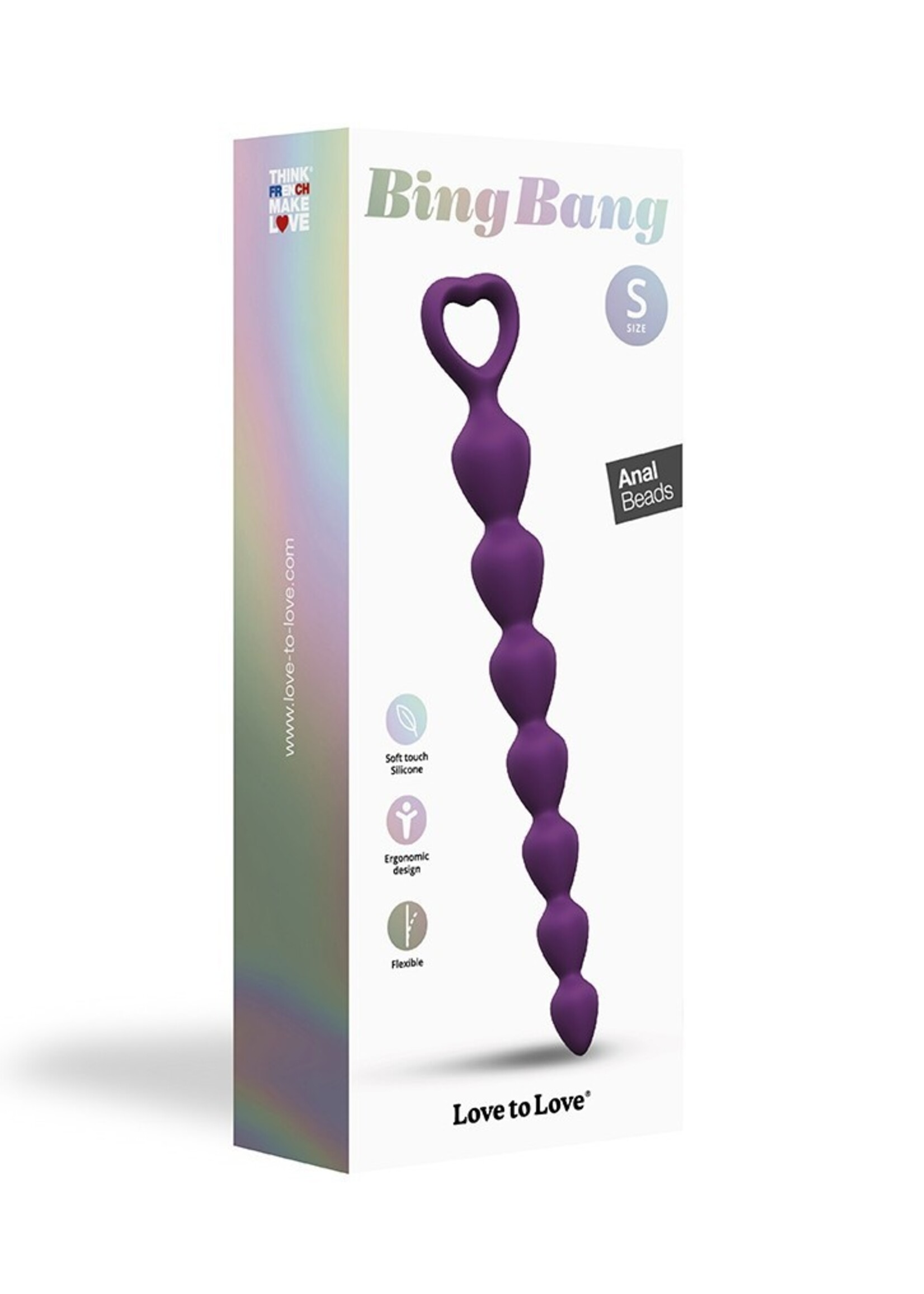 Love to Love Bing Bang - Analkugeln 18 cm Ø1,4-2,2 cm