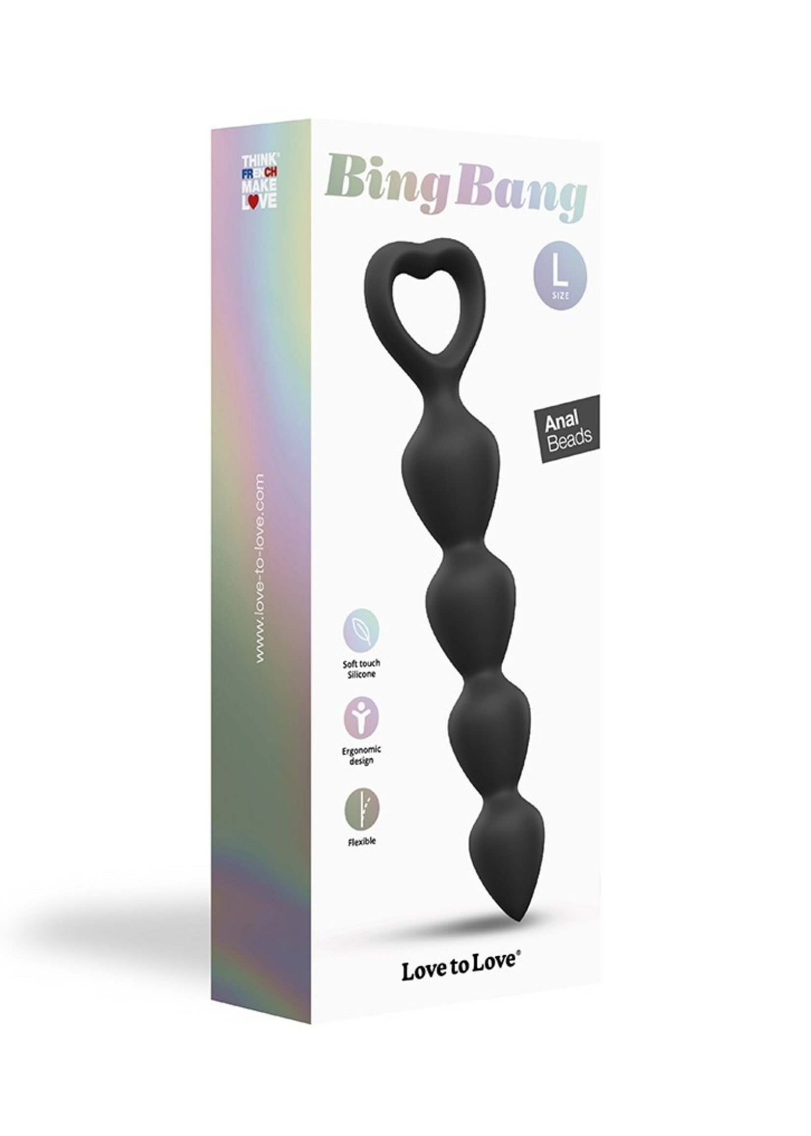 Love to Love Bing Bang - Analkugeln 18 cm Ø2,6-3,3 cm